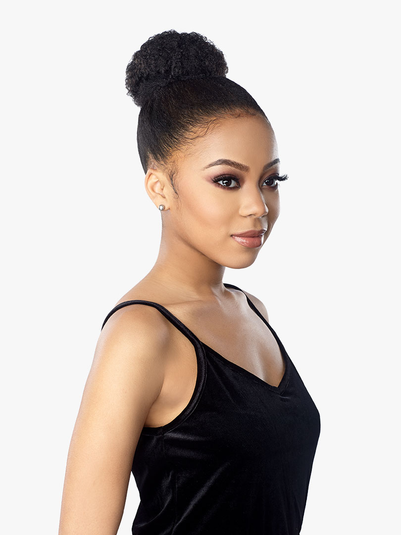 Short High Ponytail Hairpiece Afro Curly Puff Drawstring Pony Tail For Black  Women, Puff Curly Brown Indian Virgin Hair Extension From Echoli2012,  $39.35 | DHgate.Com