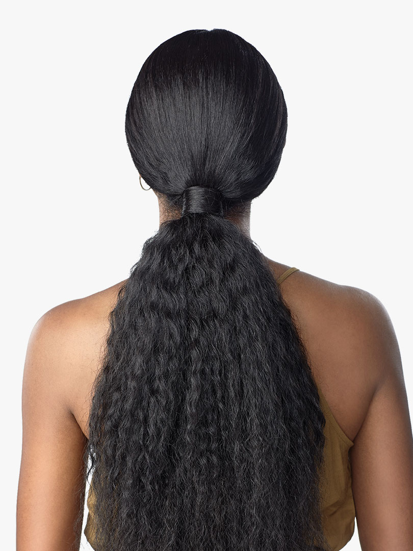 How to get a sleek ponytail with frizzy hair | TRESemmé US