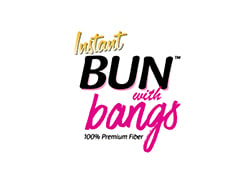 INSTANT BUN WITH BANGS