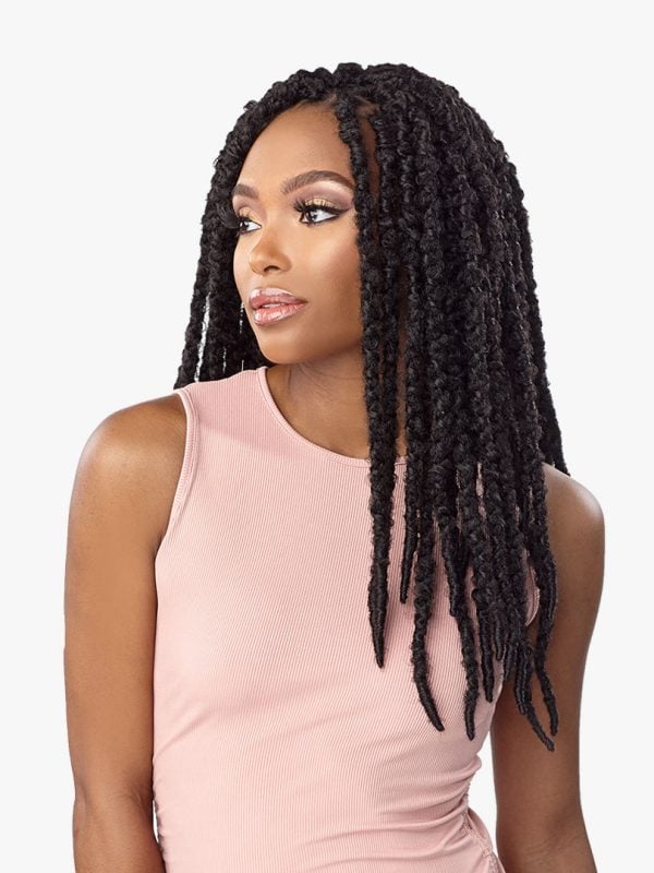 Sensationnel Sassy 12 for Kids and Up Adult Crochet Looped Synthetic  Braiding Hair (1)
