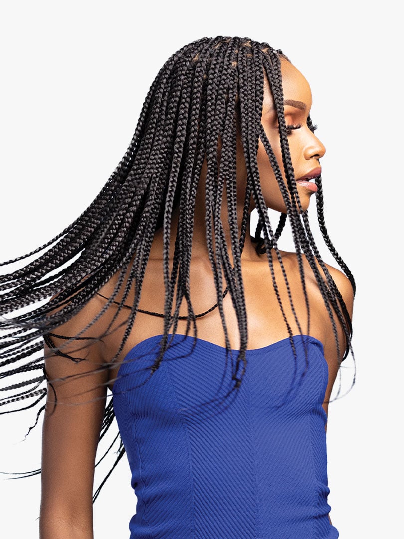 Box Braids with Loose Curls: The Perfect Combination